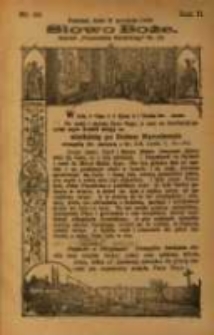 Słowo Boże: dodatek do Przewodnika Katolickiego R.2. 1899 Nr.52