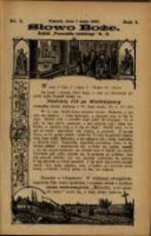 Słowo Boże: dodatek do Przewodnika Katolickiego R.1. 1898 Nr.5