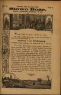 Słowo Boże: dodatek do Przewodnika Katolickiego R.1. 1898, nr 6 dnia 15 maja