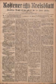 Kostener Kreisblatt: amtliches Ver&ouml;ffentlichungsblatt f&uuml;r den Kreis Kosten 1908.01.30 Jg.43 Nr13