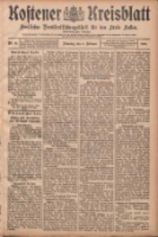 Kostener Kreisblatt: amtliches Veröffentlichungsblatt für den Kreis Kosten 1908.02.04 Jg.43 Nr15