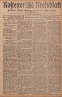 Kostener Kreisblatt: amtliches Ver&ouml;ffentlichungsblatt f&uuml;r den Kreis Kosten 1908.02.18 Jg.43 Nr21