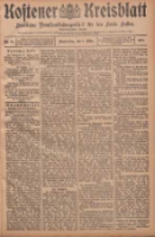 Kostener Kreisblatt: amtliches Ver&ouml;ffentlichungsblatt f&uuml;r den Kreis Kosten 1908.03.05 Jg.43 Nr28
