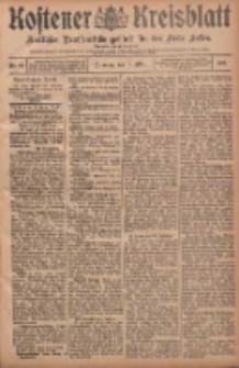 Kostener Kreisblatt: amtliches Ver&ouml;ffentlichungsblatt f&uuml;r den Kreis Kosten 1908.03.10 Jg.43 Nr30