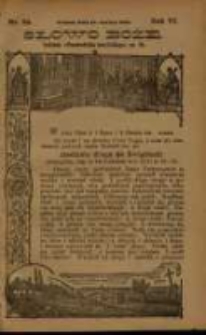 Słowo Boże: dodatek do Przewodnika Katolickiego R.6. 1903 Nr.24