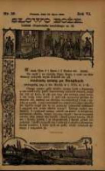 Słowo Boże: dodatek do Przewodnika Katolickiego R.6. 1903 Nr.28
