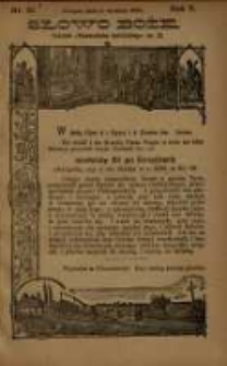 Słowo Boże: dodatek do Przewodnika Katolickiego R.5. 1902 Nr.31