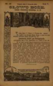 Słowo Boże: dodatek do Przewodnika Katolickiego R.5. 1902 Nr.45