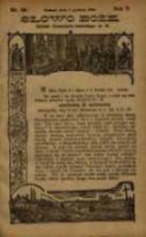 Słowo Boże: dodatek do Przewodnika Katolickiego R.5. 1902 Nr.49