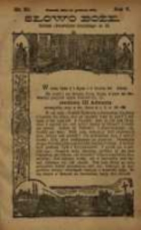 Słowo Boże: dodatek do Przewodnika Katolickiego R.5. 1902 Nr.50