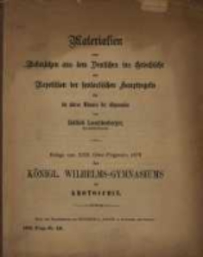 Materialien zum Uebersetzen aus dem Deutschen ins Griechische zur Repetition der syntactischen Hauptregeln f&uuml;r die oberen Klassen der Gymnasien