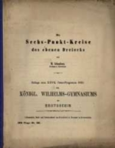 Die Sechs-Punkt-Kreise des ebenen Dreiecks