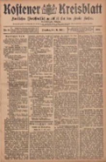 Kostener Kreisblatt: amtliches Ver&ouml;ffentlichungsblatt f&uuml;r den Kreis Kosten 1908.03.31 Jg.43 Nr39
