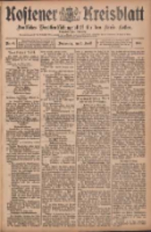 Kostener Kreisblatt: amtliches Veröffentlichungsblatt für den Kreis Kosten 1908.04.02 Jg.43 Nr40