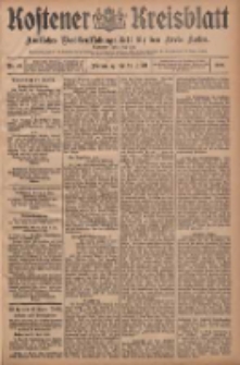 Kostener Kreisblatt: amtliches Ver&ouml;ffentlichungsblatt f&uuml;r den Kreis Kosten 1908.04.23 Jg.43 Nr49