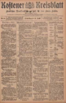 Kostener Kreisblatt: amtliches Veröffentlichungsblatt für den Kreis Kosten 1908.04.30 Jg.43 Nr52