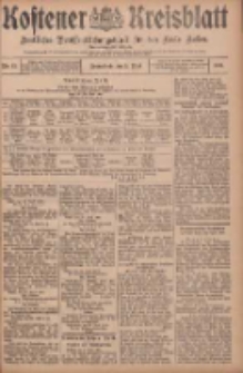 Kostener Kreisblatt: amtliches Veröffentlichungsblatt für den Kreis Kosten 1908.05.02 Jg.43 Nr53