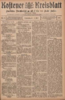 Kostener Kreisblatt: amtliches Ver&ouml;ffentlichungsblatt f&uuml;r den Kreis Kosten 1908.05.07 Jg.43 Nr55