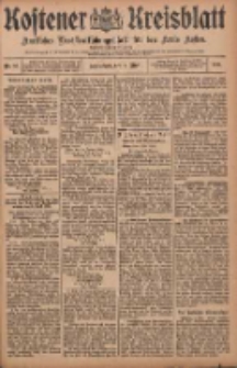 Kostener Kreisblatt: amtliches Ver&ouml;ffentlichungsblatt f&uuml;r den Kreis Kosten 1908.05.09 Jg.43 Nr56