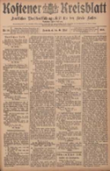 Kostener Kreisblatt: amtliches Ver&ouml;ffentlichungsblatt f&uuml;r den Kreis Kosten 1908.05.16 Jg.43 Nr59