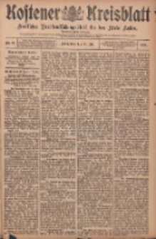 Kostener Kreisblatt: amtliches Ver&ouml;ffentlichungsblatt f&uuml;r den Kreis Kosten 1908.05.23 Jg.43 Nr62