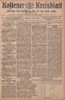 Kostener Kreisblatt: amtliches Ver&ouml;ffentlichungsblatt f&uuml;r den Kreis Kosten 1908.05.28 Jg.43 Nr64