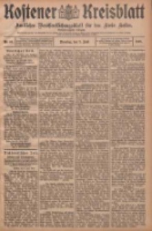 Kostener Kreisblatt: amtliches Ver&ouml;ffentlichungsblatt f&uuml;r den Kreis Kosten 1908.06.02 Jg.43 Nr66
