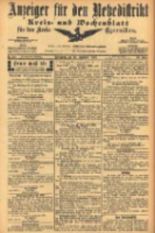 Anzeiger f&uuml;r den Netzedistrikt Kreis- und Wochenblatt f&uuml;r den Kreis Czarnikau 1905.09.30 Jg.53 Nr115