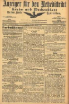 Anzeiger f&uuml;r den Netzedistrikt Kreis- und Wochenblatt f&uuml;r den Kreis Czarnikau 1905.10.10 Jg.53 Nr118