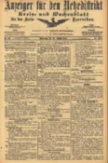 Anzeiger f&uuml;r den Netzedistrikt Kreis- und Wochenblatt f&uuml;r den Kreis Czarnikau 1905.10.26 Jg.53 Nr125