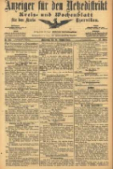 Anzeiger für den Netzedistrikt Kreis- und Wochenblatt für den Kreis Czarnikau 1905.10.26 Jg.53 Nr125