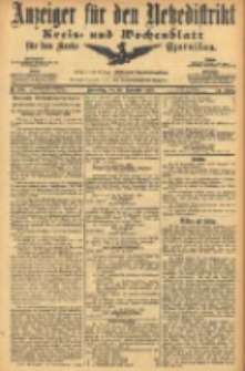 Anzeiger für den Netzedistrikt Kreis- und Wochenblatt für den Kreis Czarnikau 1905.11.16 Jg.53 Nr134