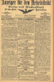 Anzeiger f&uuml;r den Netzedistrikt Kreis- und Wochenblatt f&uuml;r den Kreis Czarnikau 1905.11.18 Jg.53 Nr135