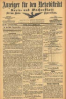 Anzeiger f&uuml;r den Netzedistrikt Kreis- und Wochenblatt f&uuml;r den Kreis Czarnikau 1905.11.28. Jg.53 Nr138