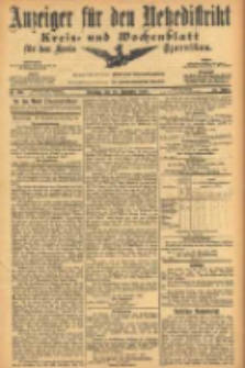 Anzeiger für den Netzedistrikt Kreis- und Wochenblatt für den Kreis Czarnikau 1905.11.28. Jg.53 Nr138