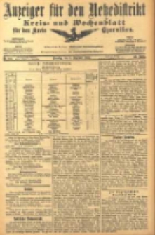 Anzeiger für den Netzedistrikt Kreis- und Wochenblatt für den Kreis Czarnikau 1905.12.05 Jg.53 Nr141