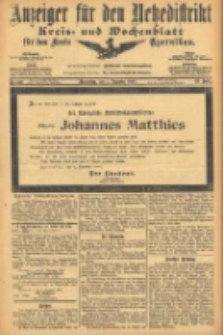 Anzeiger für den Netzedistrikt Kreis- und Wochenblatt für den Kreis Czarnikau 1905.12.07 Jg.53 Nr142