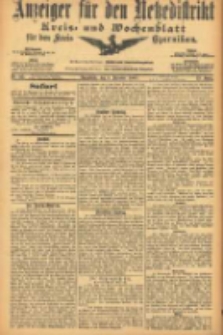 Anzeiger für den Netzedistrikt Kreis- und Wochenblatt für den Kreis Czarnikau 1905.12.09 Jg.53 Nr143