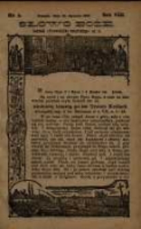 Słowo Boże: dodatek do Przewodnika Katolickiego R.8. 1905 Nr.4
