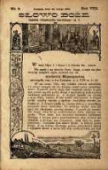 Słowo Boże: dodatek do Przewodnika Katolickiego R.8. 1905 Nr.9