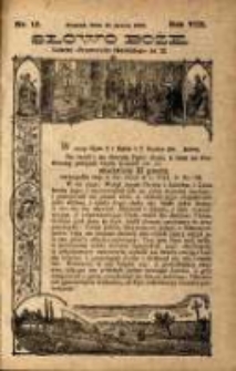 Słowo Boże: dodatek do Przewodnika Katolickiego R.8. 1905 Nr.12