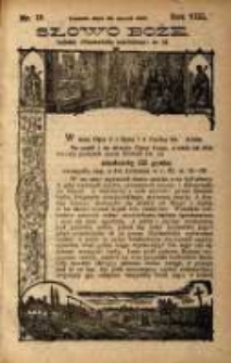 Słowo Boże: dodatek do Przewodnika Katolickiego R.8. 1905 Nr.13