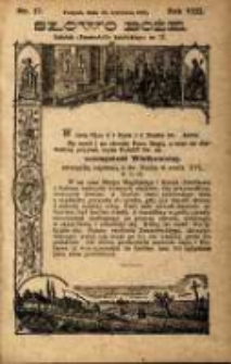 Słowo Boże: dodatek do Przewodnika Katolickiego R.8. 1905 Nr.17