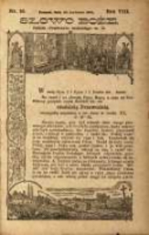 Słowo Boże: dodatek do Przewodnika Katolickiego R.8. 1905 Nr.18