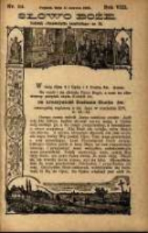 Słowo Boże: dodatek do Przewodnika Katolickiego R.8. 1905 Nr.24