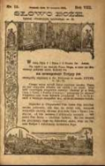 Słowo Boże: dodatek do Przewodnika Katolickiego R.8. 1905 Nr.25