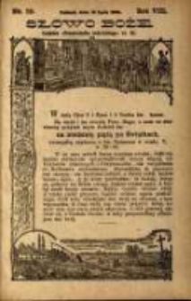 Słowo Boże: dodatek do Przewodnika Katolickiego R.8. 1905 Nr.29