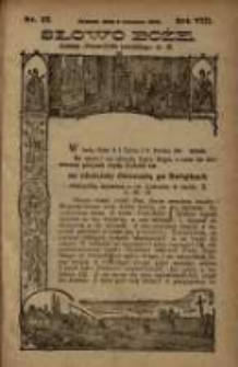 Słowo Boże: dodatek do Przewodnika Katolickiego R.8. 1905 Nr.36