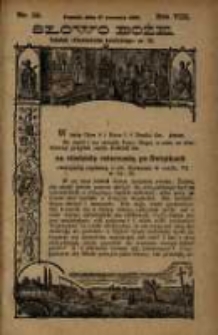 Słowo Boże: dodatek do Przewodnika Katolickiego R.8. 1905 Nr.38
