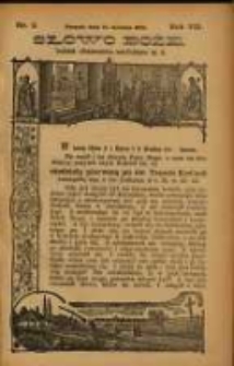 Słowo Boże: dodatek do Przewodnika Katolickiego R.7. 1904 Nr.2